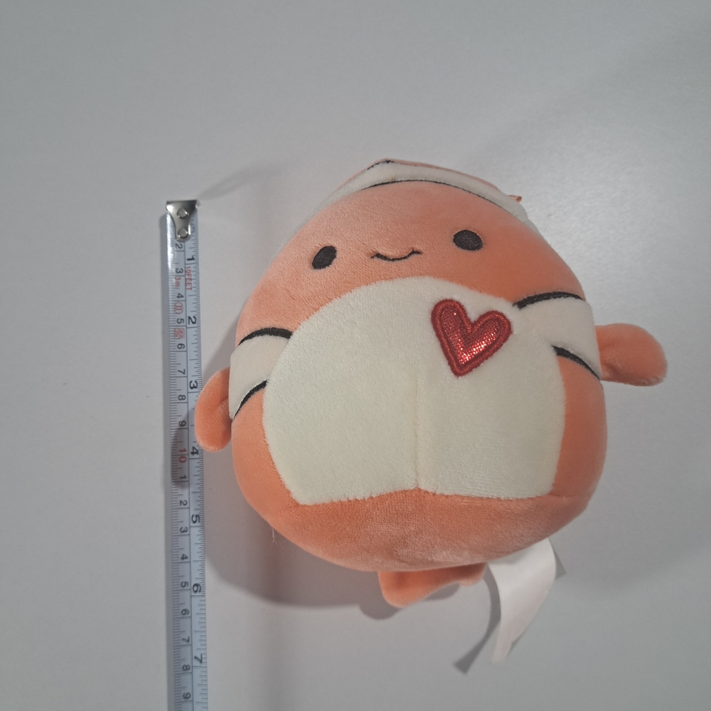 Squishmallows Orange and Cream Plush Toy